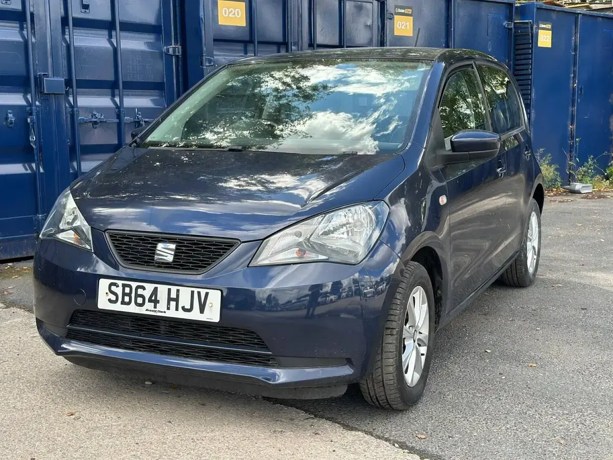 Used Seat Mii 59 HP (43 kW) 2014 Blue Hatchback