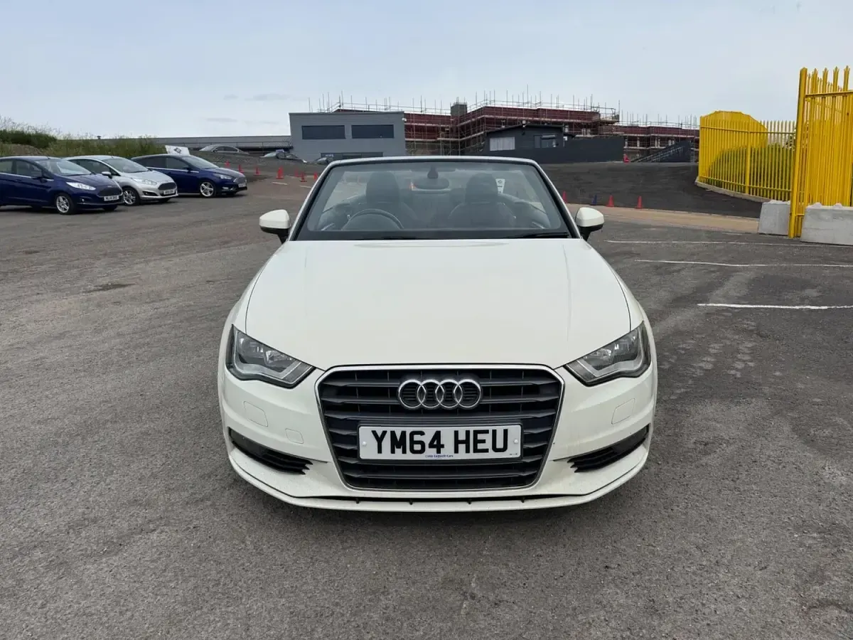 Used Audi A3 Cabriolet Sport 150 HP (110 kW) 2015 White Cabriolet