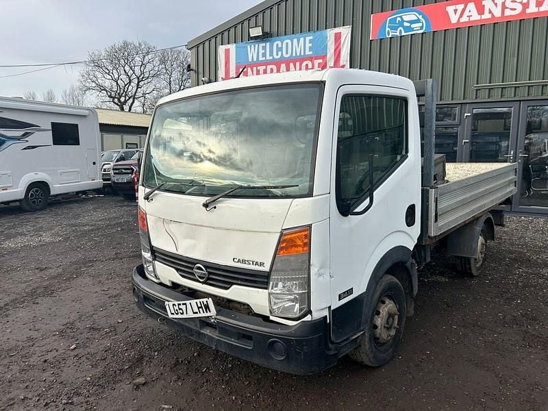 White Used 2007 Nissan Cabstar S Pickup | £2,099 - Image 1/4