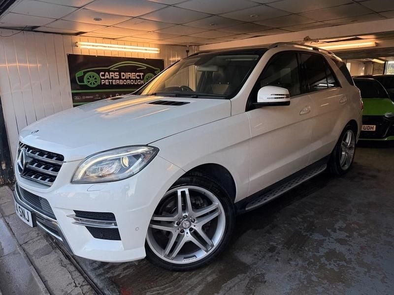 Used Mercedes ML250 AMG line 2015 White SUV