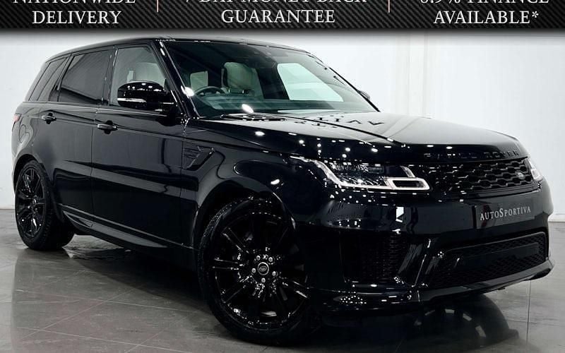 Black Used 2022 Land Rover Range Rover Sport HSE SUV | £46,490 (Expensive) - Image 1/3