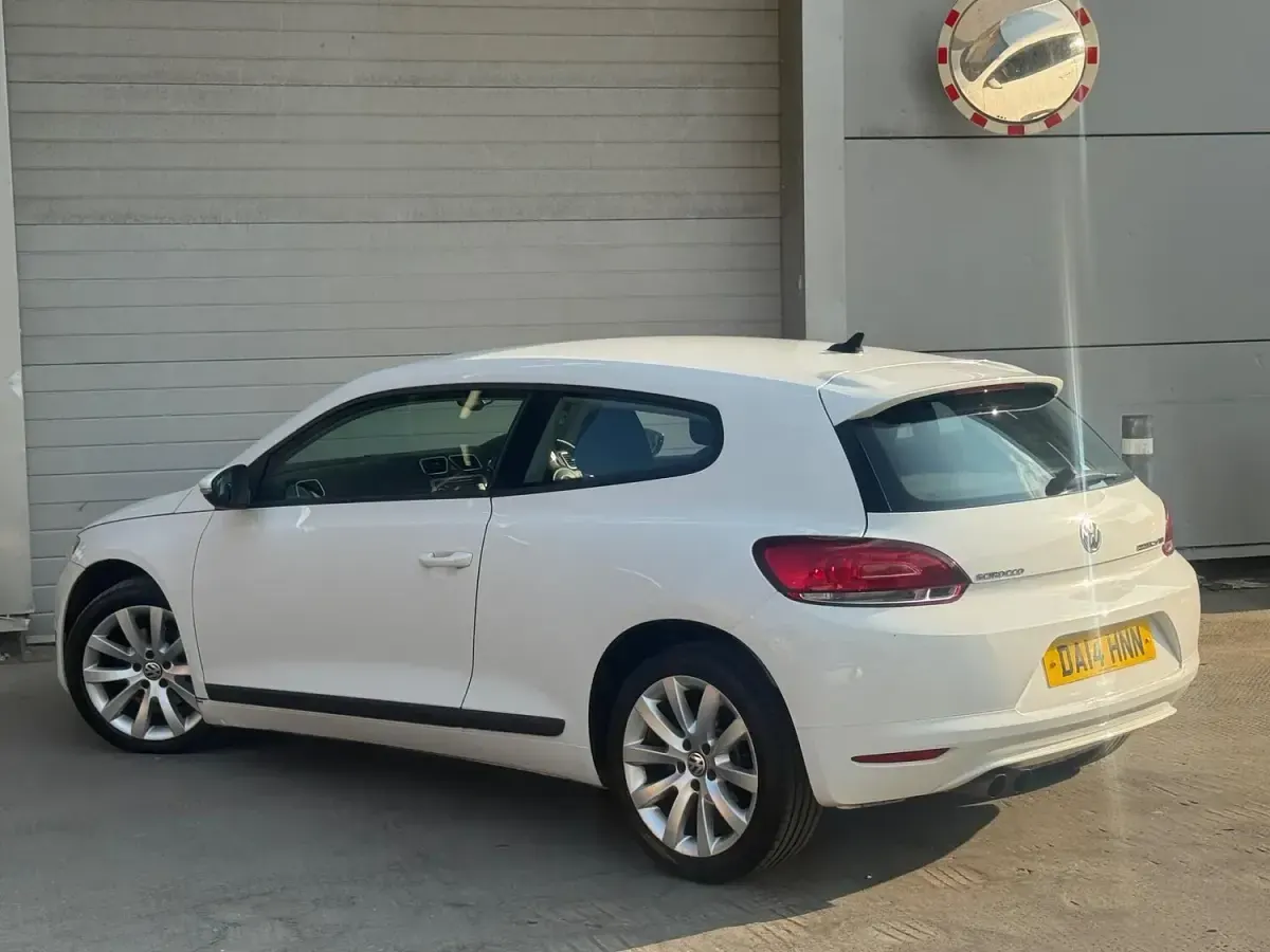 Used VW Scirocco S 138 HP (101 kW) 2014 White Coupe