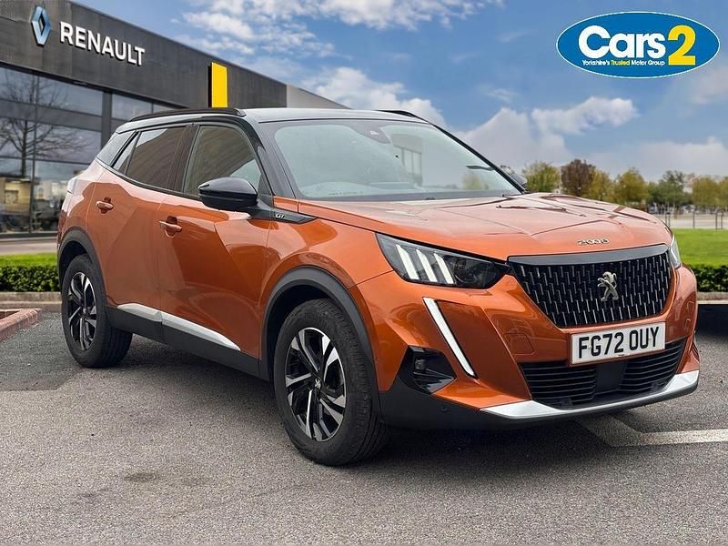 Orange Used 2022 Peugeot 2008 GTi SUV | £17,250 (Fair price) - Image 1/4