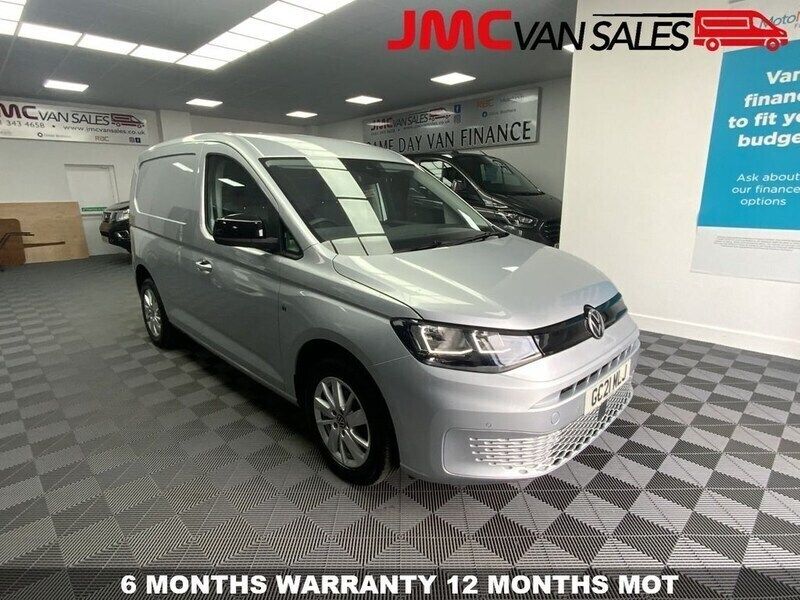 Silver Used 2021 VW Caddy Pro MPV | £15,995 (A bit pricey) - Image 1/3