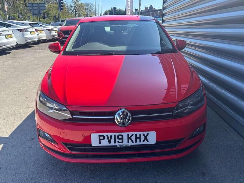 Used VW Polo SE 80 HP (58 kW) 2019 Red Hatchback