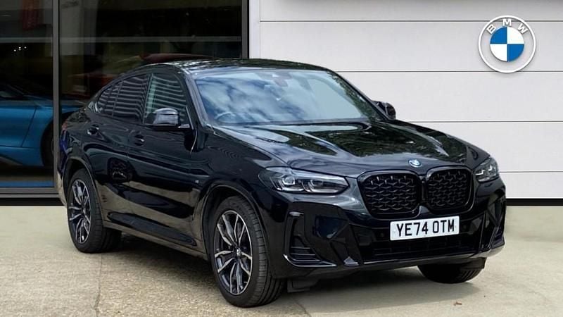 Black Used 2024 BMW X4 M Sport SUV | £44,900 (Fair price) - Image 1/4