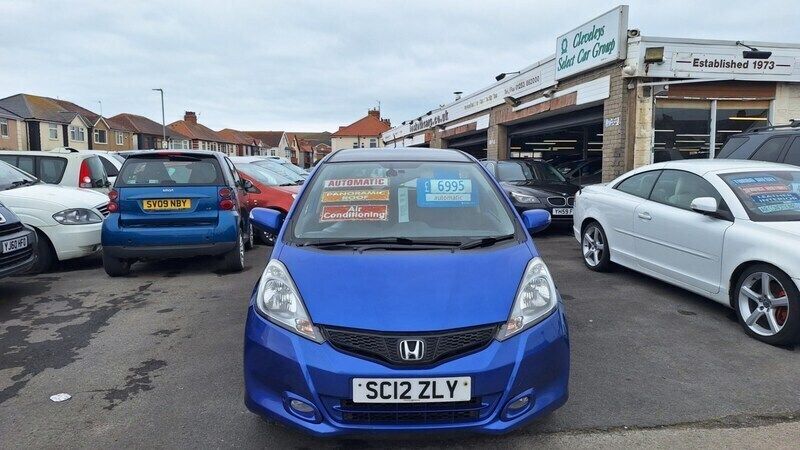 Blue Used 2012 Honda Jazz EX Hatchback | £6,195 (Fair price) - Image 1/4