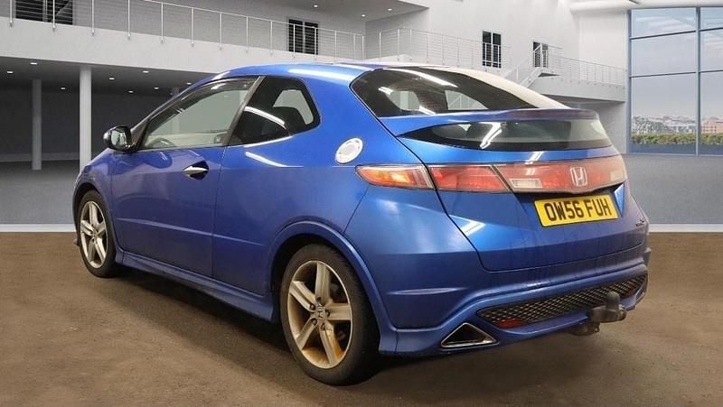 Used Honda Civic Type S 138 HP (101 kW) 2007 Blue Hatchback