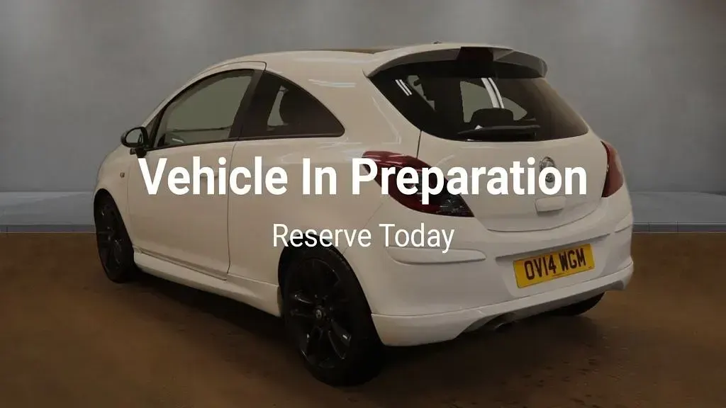Begagnad Vauxhall Corsa Edition 83 HK (61 kW) 2014 Vit Halvkombi