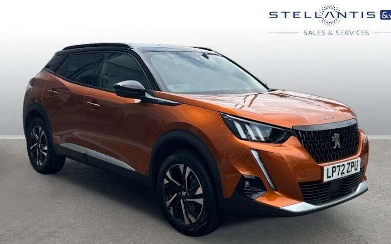 Orange Used 2023 Peugeot 2008 GTi SUV | £16,959 (Good price) - Image 1/4