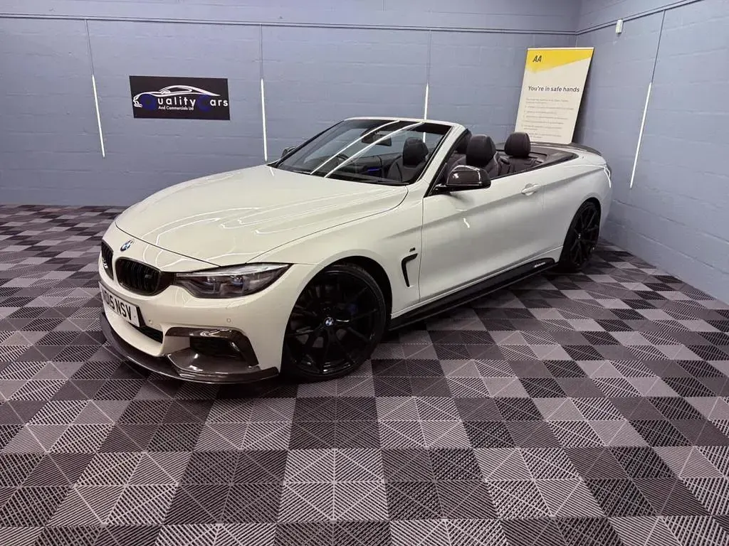Used BMW 435 M Sport 2015 White Cabriolet