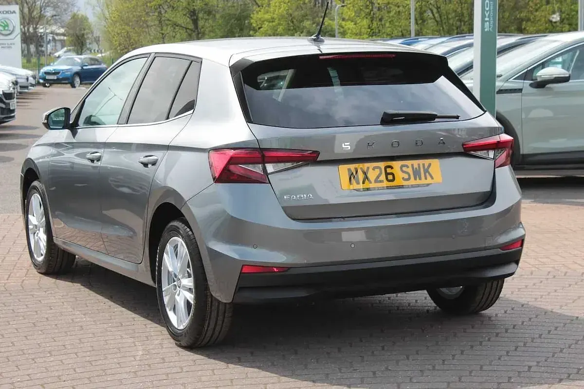 New Skoda Fabia SE L 147 HP (108 kW) 2026 Graphite grey metallic Hatchback