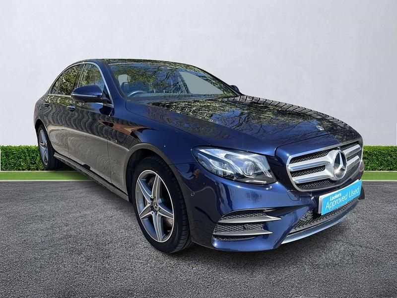 Used Mercedes E300 AMG Line Premium Plus 2019 Blue Sedan