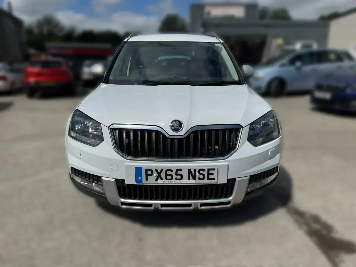 Used Skoda Yeti Business Line 150 HP (110 kW) 2015 White SUV