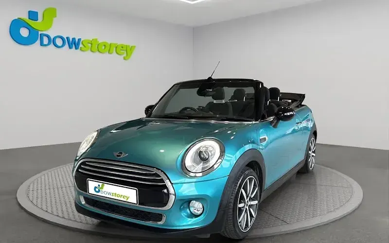 Used Mini Cooper Cabriolet 136 HP (100 kW) 2017 Turquoise Cabriolet