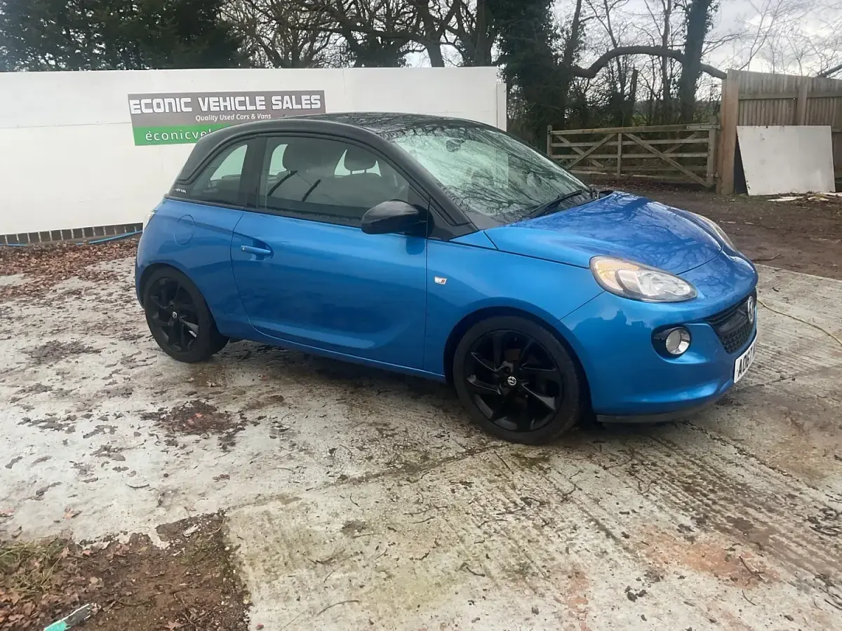 Used Vauxhall Adam 70 HP (51 kW) 2016 Blue Hatchback
