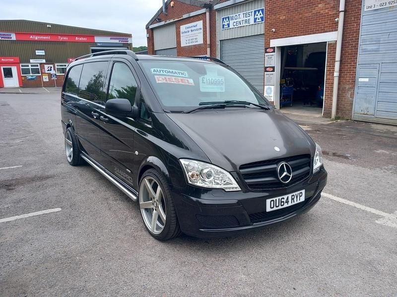 Black Used 2014 Mercedes Vito MPV | £10,995 - Image 1/4