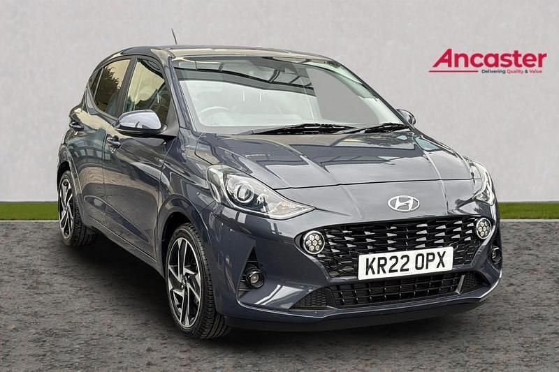 Grey Used 2022 Hyundai i10 Premium Hatchback | £15,499 (A bit pricey) - Image 1/4