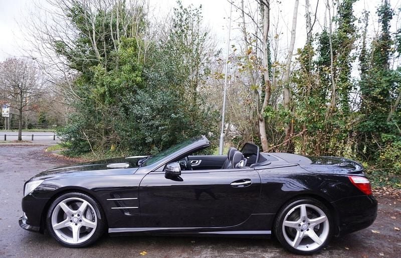 Used Mercedes SL350 AMG 306 HP (225 kW) 2013 Black Cabriolet