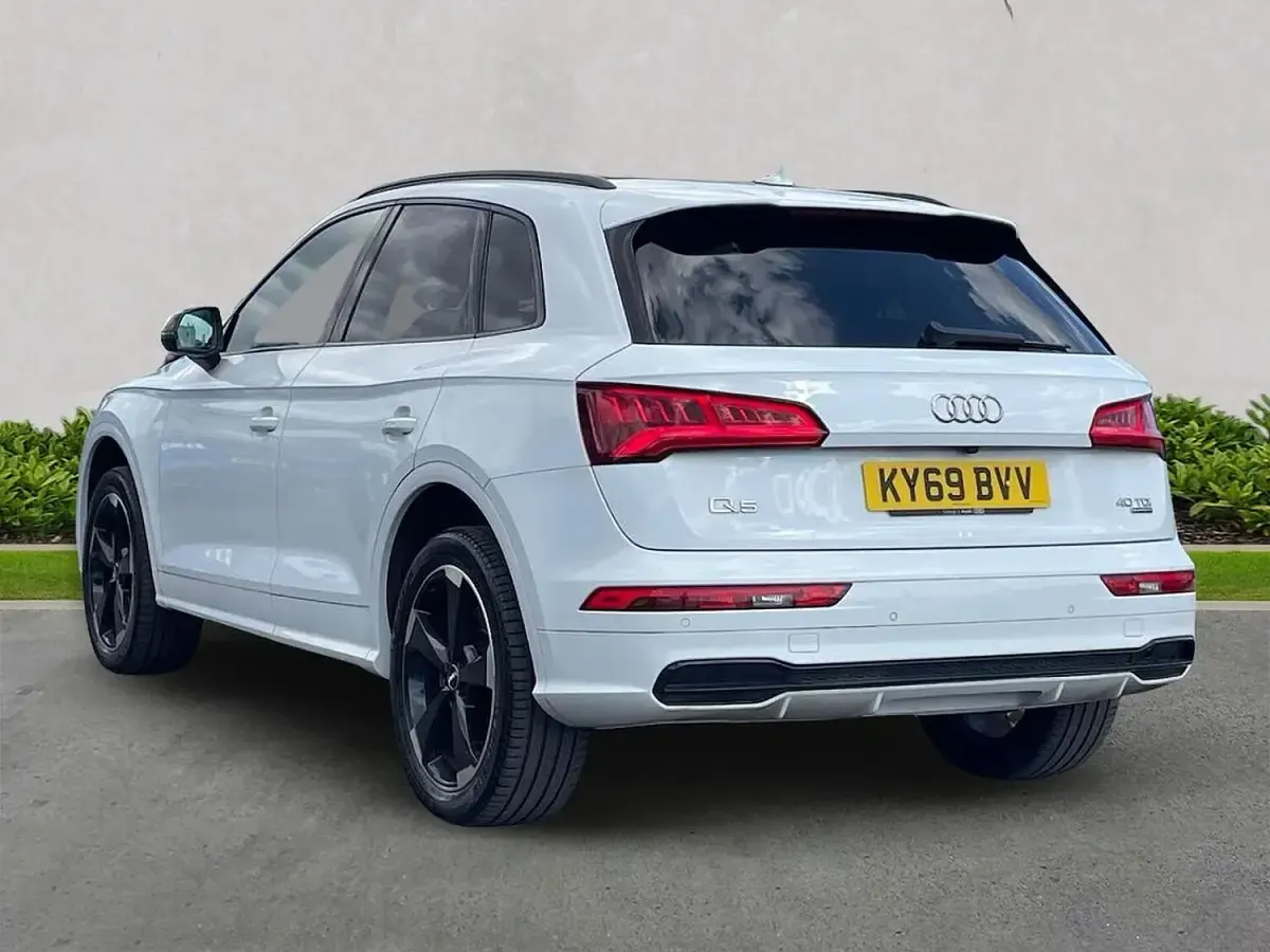 Used Audi Q5 Black Edition 2019 White SUV