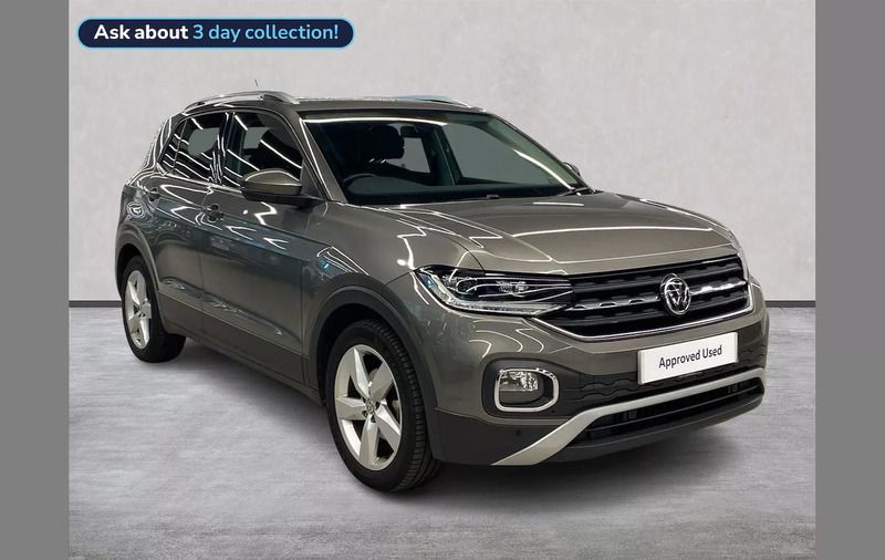 Grey Used 2020 VW T-Cross SEL SUV | £16,999 (Fair price) - Image 1/4