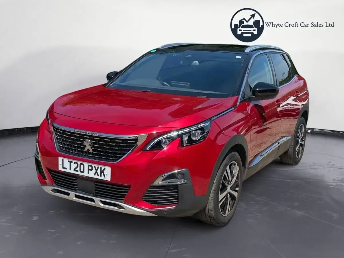 Used Peugeot 3008 GT-line 2020 Red SUV
