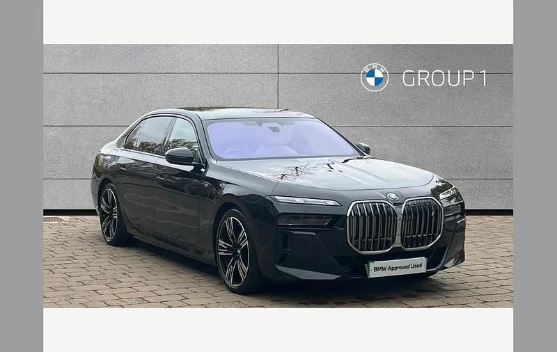 Black Used 2025 BMW i7 M Sport Sedan | £109,995 - Image 1/4