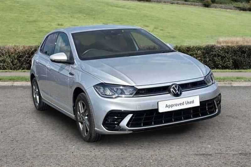Used VW Polo R-line 110 HP (80 kW) 2022 Silver Hatchback