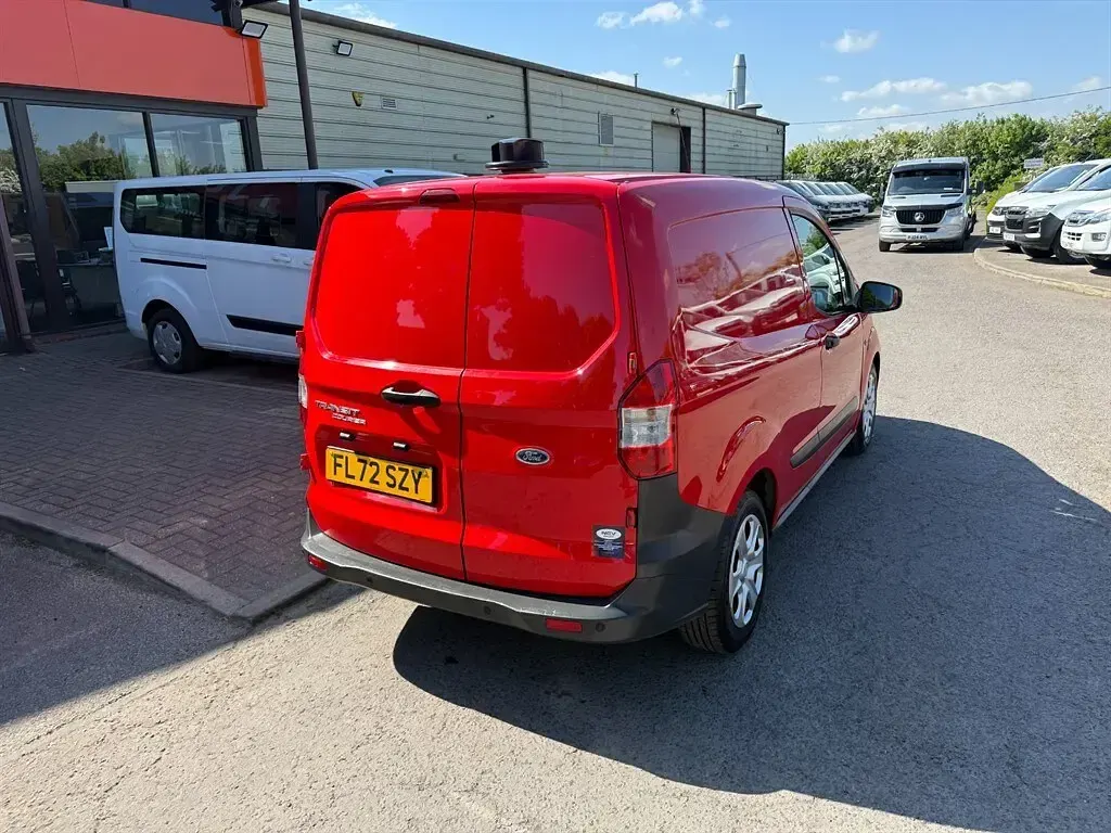 Used Ford Transit Courier Trend 100 HP (73 kW) 2022 Red Van
