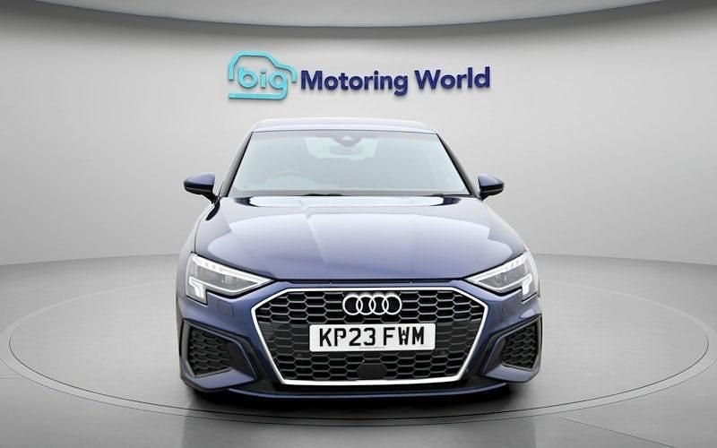 Used Audi A3 Sportback S-Line 150 HP (110 kW) 2023 Blue Hatchback
