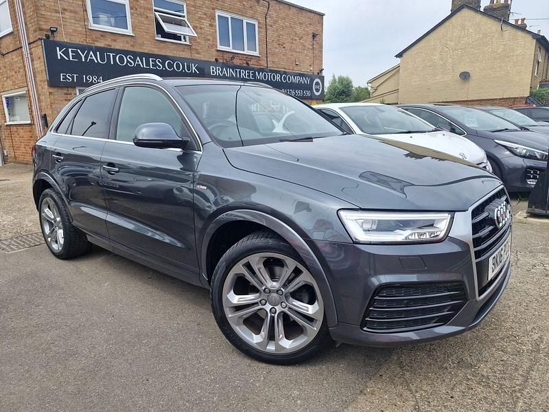 Used Audi Q3 S-line plus 180 HP (132 kW) 2016 Grey SUV