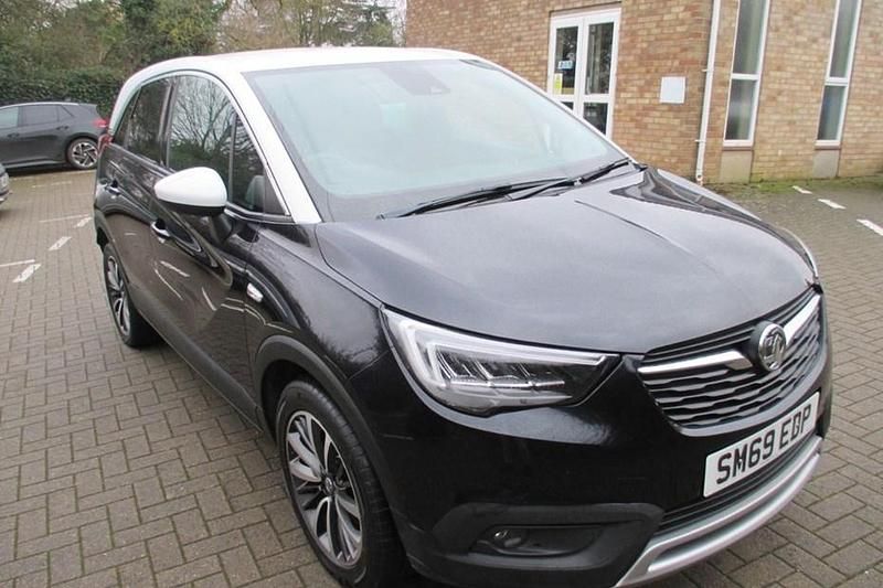 Used Vauxhall Crossland X Elite 110 HP (80 kW) 2019 Blue SUV