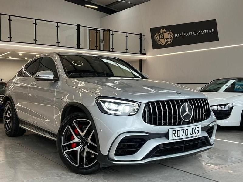 Silver Used 2020 Mercedes GLC63 AMG AMG Coupe | £38,995 (Super price) - Image 1/4