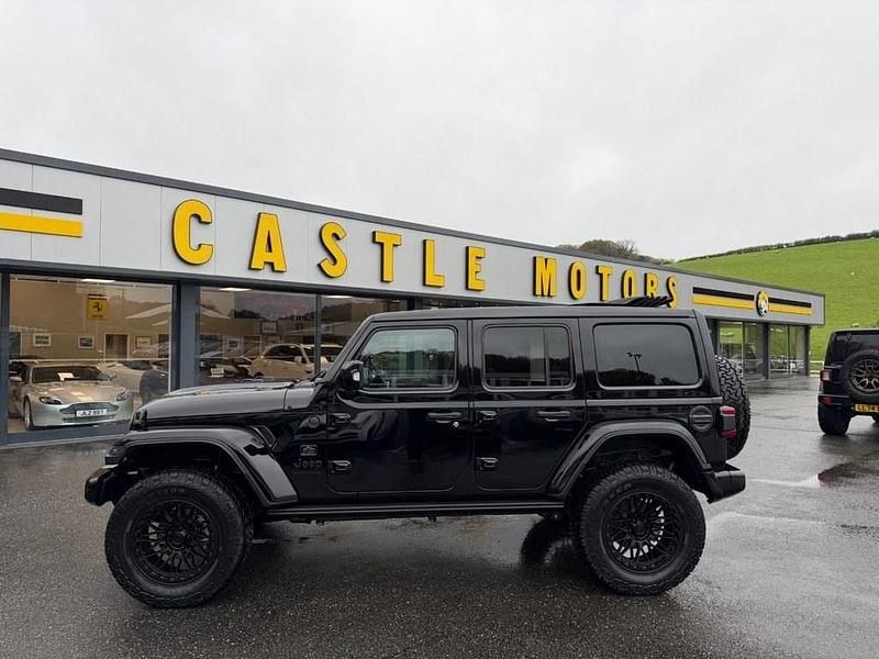 New Jeep Wrangler Sahara 272 HP (200 kW) 2025 Black SUV