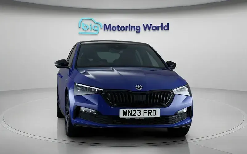 Used Skoda Scala Monte Carlo 150 HP (110 kW) 2023 Blue Hatchback