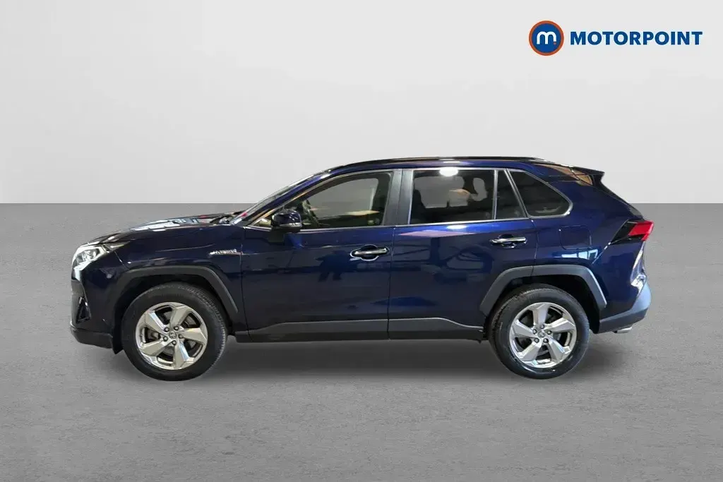 Begagnad Toyota RAV4 Hybrid 2020 Blå SUV
