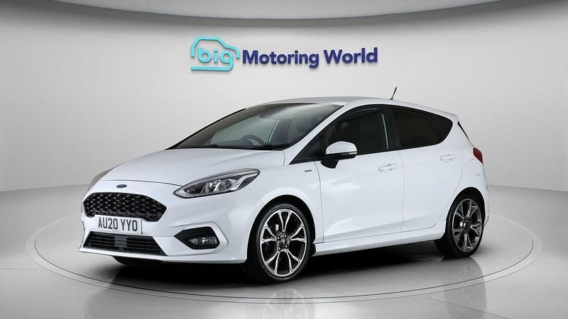 Used Ford Fiesta ST-Line X 140 HP (102 kW) 2019 White Hatchback