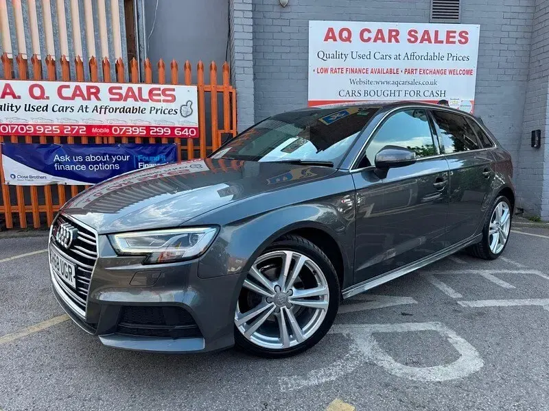 Used Audi A3 Sportback S-Line 2018 Grey Hatchback