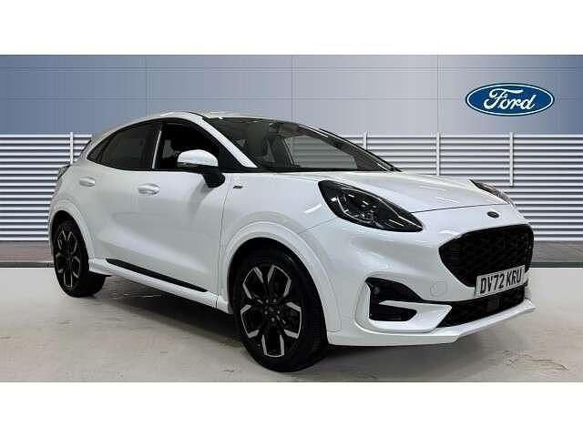 White Used 2022 Ford Puma ST-Line X SUV | £17,966 (Good price) - Image 1/4