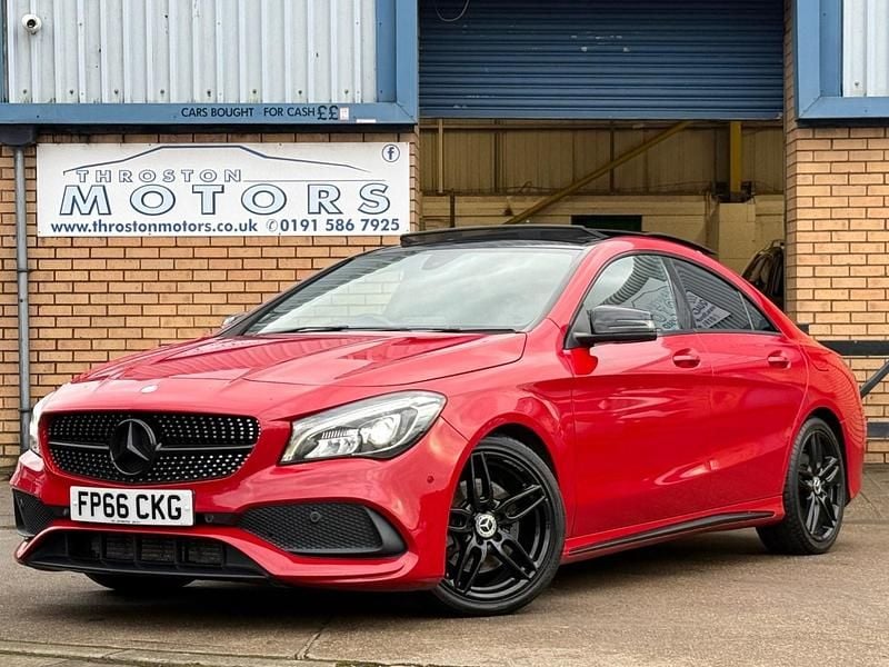 Used Mercedes CLA220 AMG line 2016 Red Sedan
