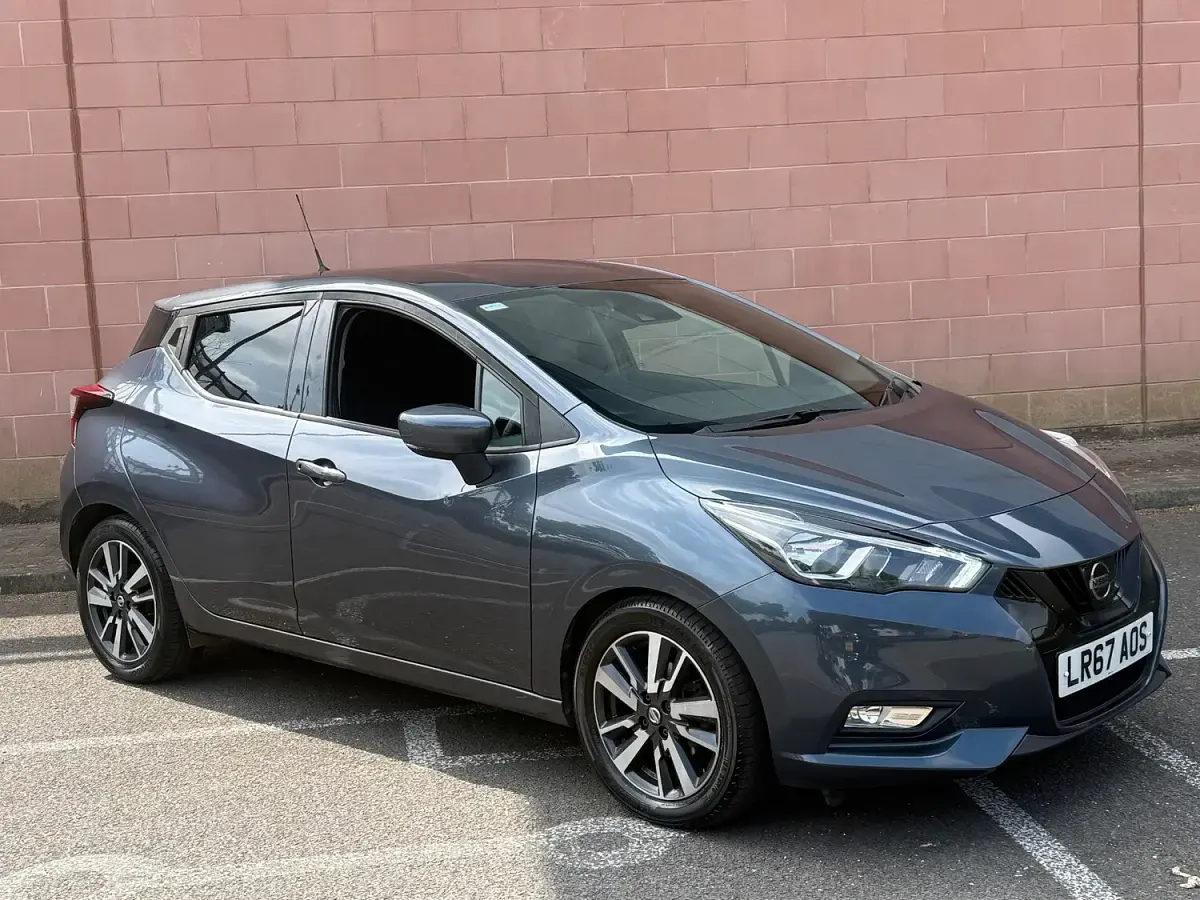 Used Nissan Micra N-Connecta 90 HP (66 kW) 2017 Grey Hatchback