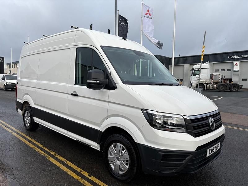 White Used 2019 VW Crafter Startline Van | £14,995 (Fair price) - Image 1/4