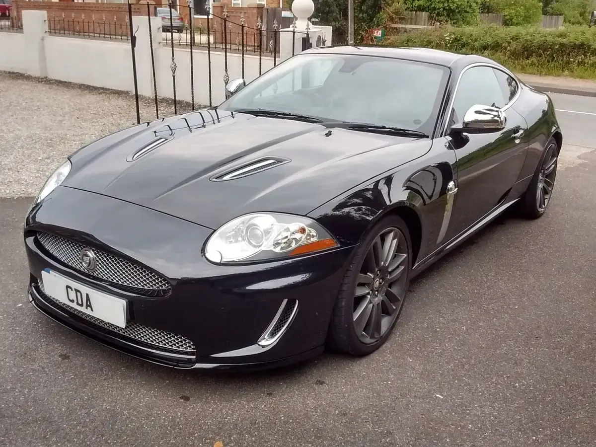 Used Jaguar XK Supercharged 385 HP (283 kW) 2009 Black Coupe