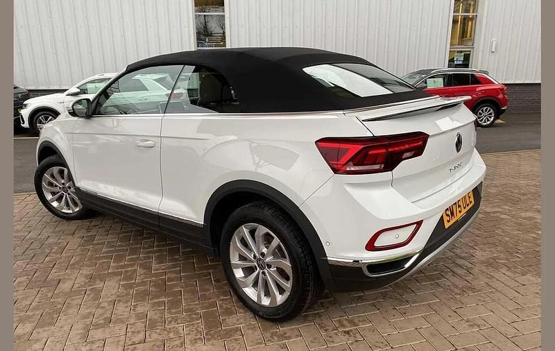 Used VW T-Roc Cabriolet Style 113 HP (83 kW) 2025 White Cabriolet