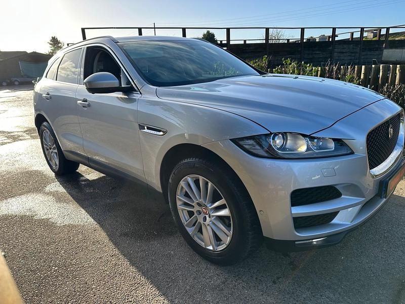 Used Jaguar F-Pace Portfolio 2017 Silver SUV