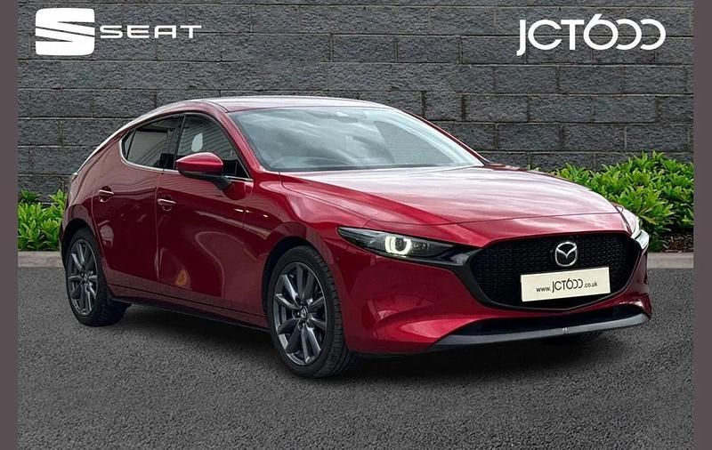 Red Used 2022 Mazda 3 Inclusive Hatchback | £14,970 (Fair price) - Image 1/4