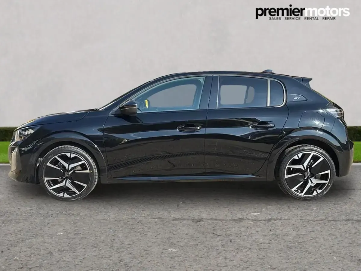 Used Peugeot 208 GT 99 HP (72 kW) 2024 Black Hatchback