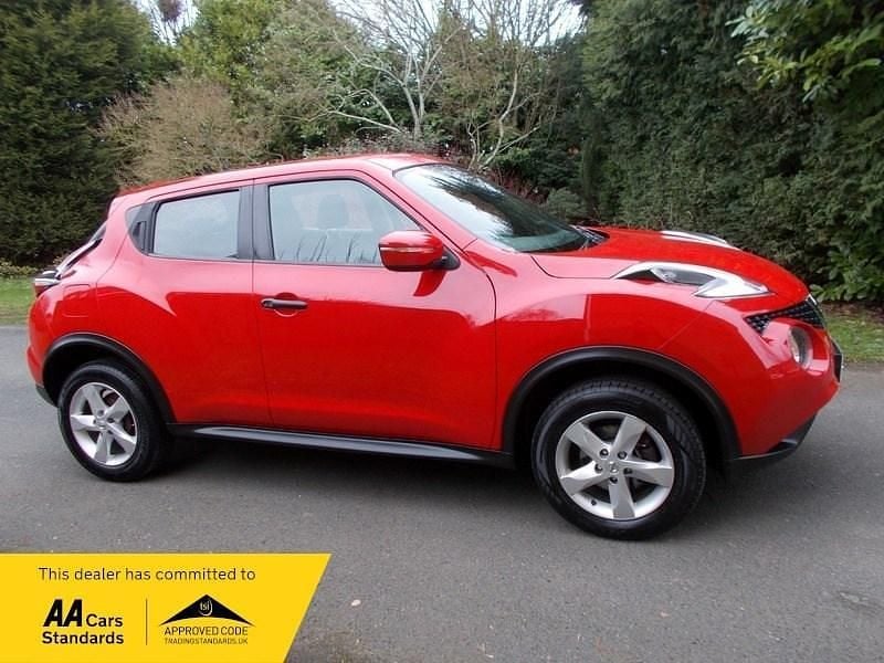 Used Nissan Juke Visia 94 HP (69 kW) 2017 Red SUV