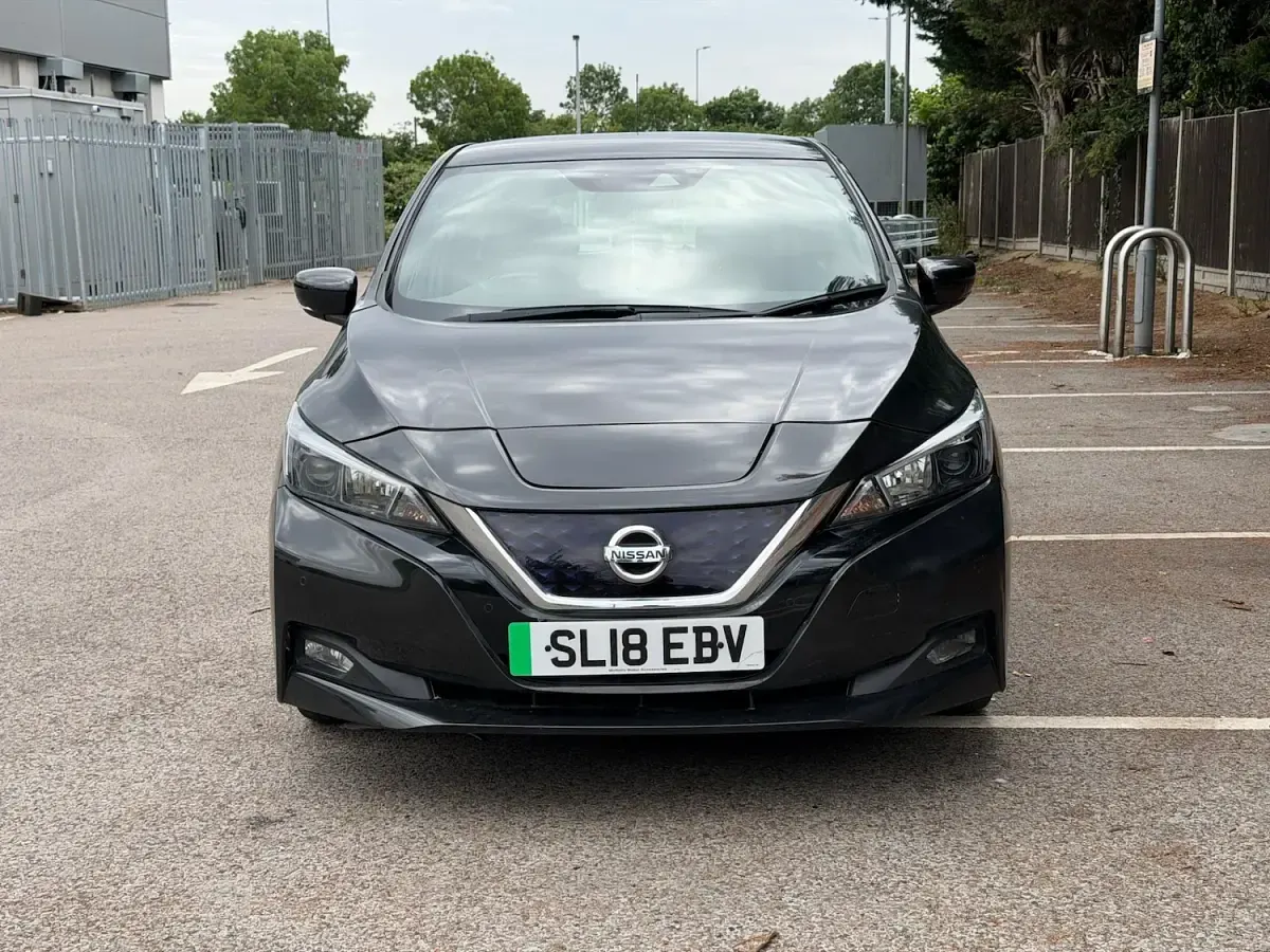 Used Nissan Leaf Acenta 110 kW (150 HP) 2018 Black Hatchback