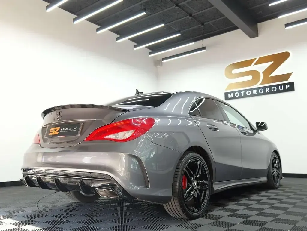 Used Mercedes CLA180 AMG line 2018 Grey Coupe